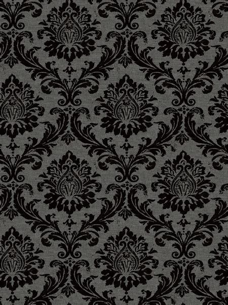 🔥 [48+] Black and Grey Damask Wallpapers | WallpaperSafari