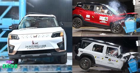 Mahindra Shines In BNCAP Crash Tests XUV 3XO Thar Roxx And XUV400