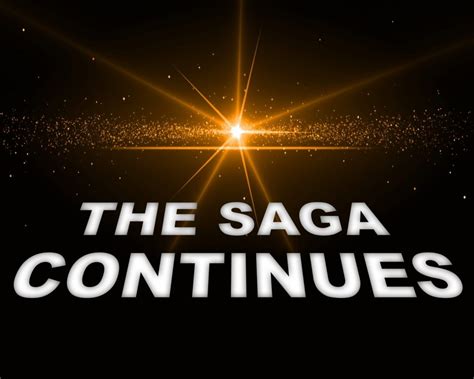 A Saga Continua Significado - A saga continua - ODZ