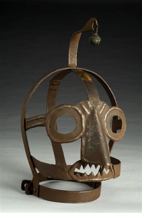 Scolds Bridle A Metal Mask Was Used To Punish Mainly Women Found