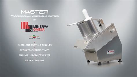 Master Heavy Duty Vegetable Cutter Minerva Omega Group Youtube