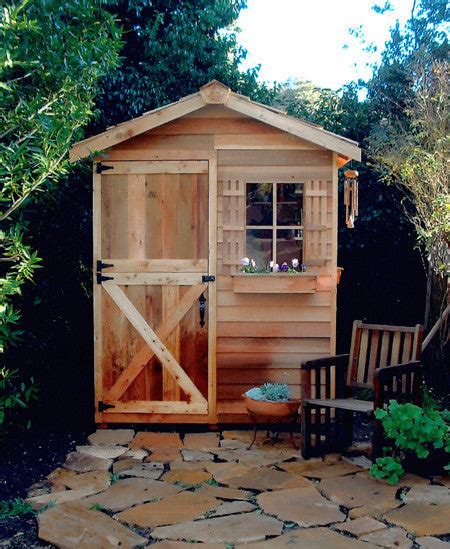 Cute Gardening Shed Kits, Tiny Landscaping Storage Sheds | Cedarshed Canada