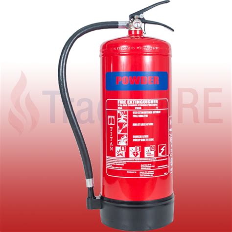 Titan 9kg Dry Powder Fire Extinguisher Trade Fire