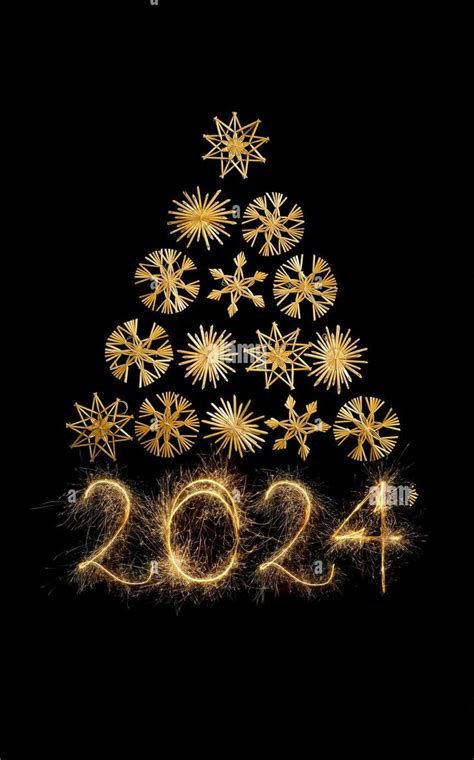 10 Merry Christmas And Happy New Year 2024 Wallpapers