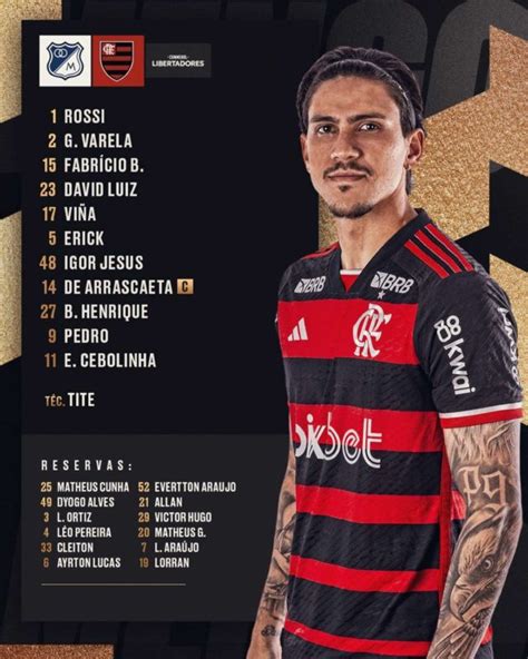 Flamengo tem desfalque de peso para estreia na Libertadores Metrópoles