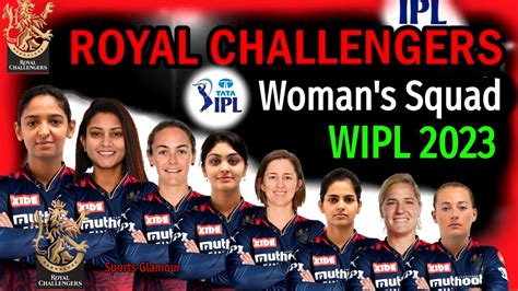 Women IPL 2023 Bangalore Team Squad WIPL 2023 RCB Best Squad