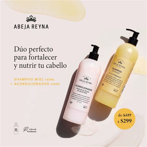 Abeja Reyna Dúo Shampoo y Acondicionador Abeja Reyna Champú de