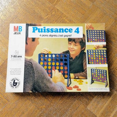 Jeu Puissance 4 MB Jeux vintage Mademoiselle Pépite