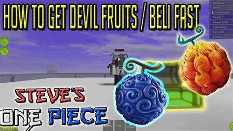 Strongest Devilfruit Steves One Piece Roblox - SLG 2020