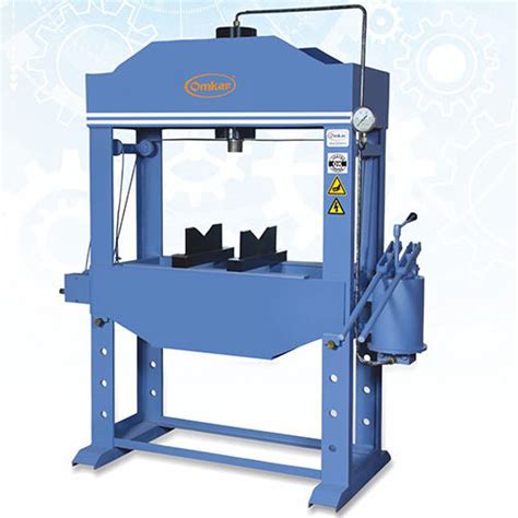 Hand Operated H Type Hydraulic Press Machine Color Blue Paint Coated At Best Price In Rajkot