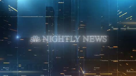 An Inside Look At The New Nightly News Open Graphics Newscaststudio