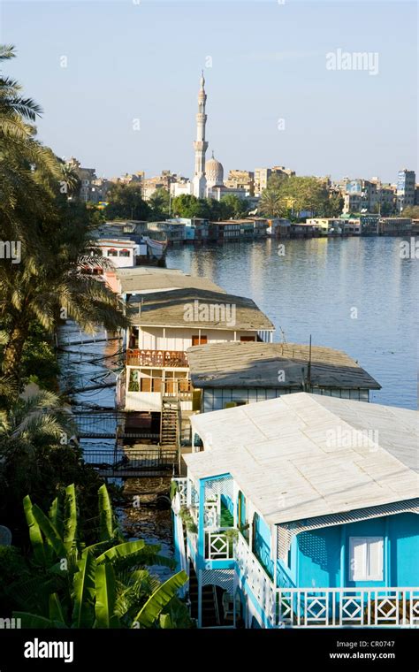 Egypt, the city seen from the Nile River Stock Photo - Alamy