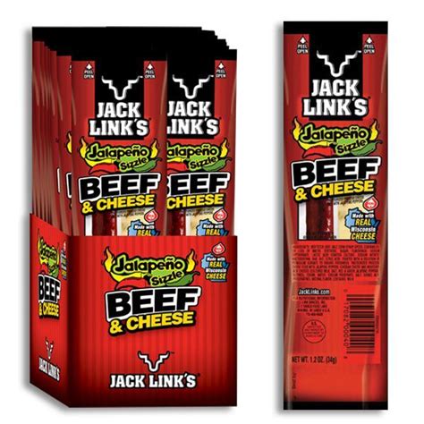 Wholesale Jack Link S Jalapeno Sizzle Beef And Cheese Sticks Kelli S