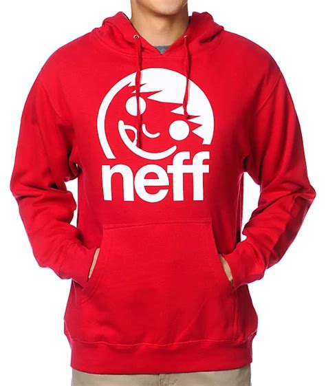 Neff Corpo Red Pullover Hoodie | Zumiez