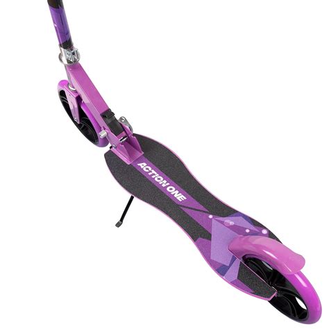 Trotineta Pliabila Action One Nitro Purple Cu Cric Roti Mm