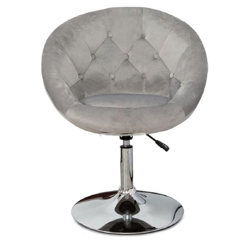 Mercer41 Giselle Contemporary Vanity Chair With 360 Degree Swivel Makeup Vanity Seat With