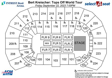 Intrust Bank Arena Seating Chart Cirque Du Soleil Cabinets Matttroy