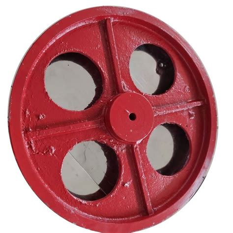 Cast Iron Plate Pulley For Lifting Platform Size Inch At Rs