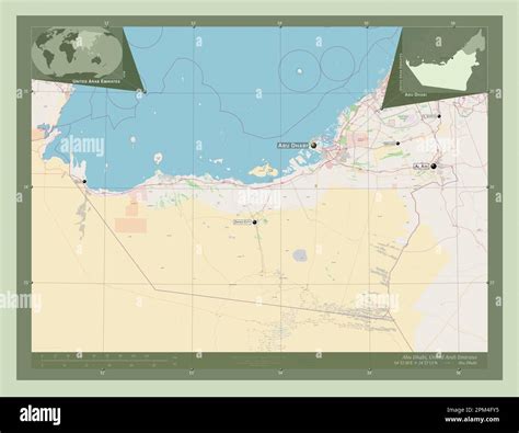 Abu Dhabi Emirate Of United Arab Emirates Open Street Map Locations