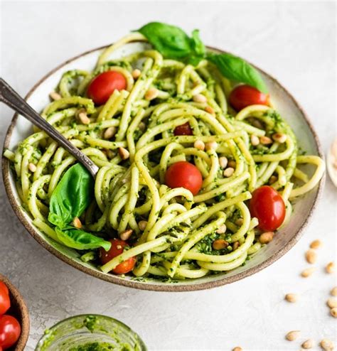 Easy Pesto Pasta Recipe Joyfoodsunshine