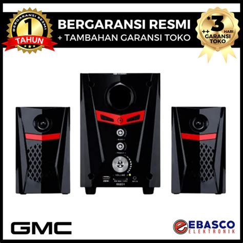 Jual Speaker Aktif Gmc 888 D1 Dengan Bluetooth Daya 220V Kab