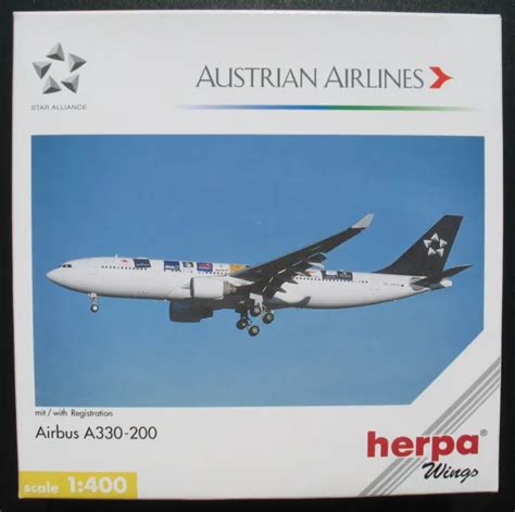 Herpa Wings Airbus A Austrian Airlines Flugzeug