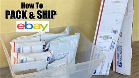 Ebay For Beginners How To Pack Ship On Ebay Cost Of Ebay Shipping