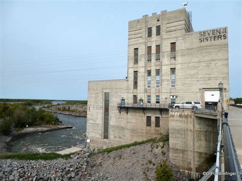 Seven Sisters Hydroelectric Power Plant Manitoba Hydroelectric Power