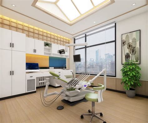 Artstation Modern Scenes Dental Clinic Interior Design 3d Model