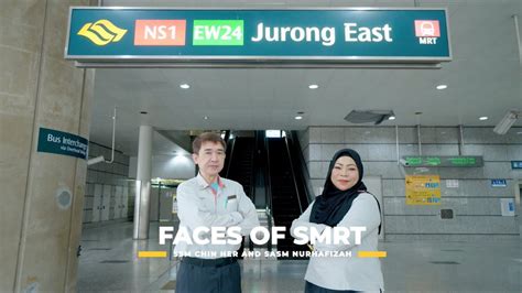 Facesofsmrt Senior Station Manager Chin Her And Senior Assistant Station Manager Nurhafizah