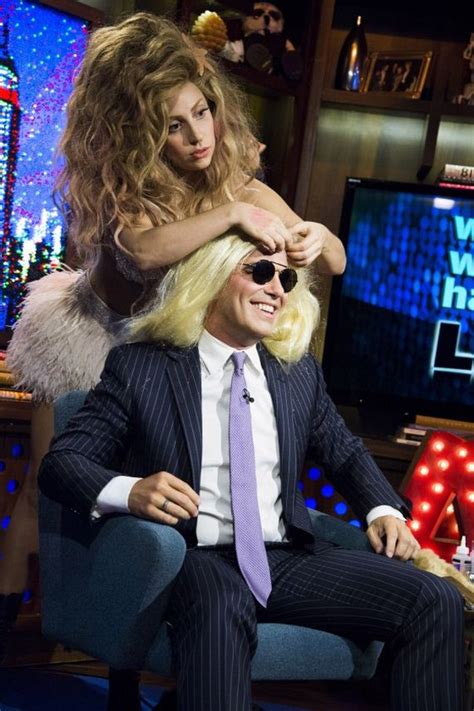 Lady Gaga Clamshell Bikini Top And Miniskirt On Bravo Show 12thBlog