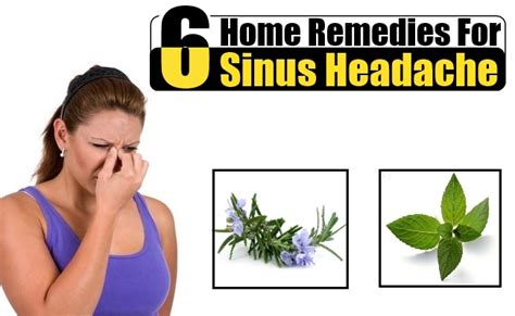 6 Home Remedies For Sinus Headache – Natural Home Remedies & Supplements