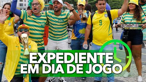 DEFINIDO horário de expediente nos dias de jogo da seleção brasileira