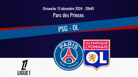 Match Comment Regarder PSG OL En Streaming CulturePSG