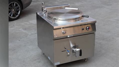 Industrial Stainless Steel Electric Jacketed Boiling Pan With 150 Liters,Steam Kettle Boiler ...