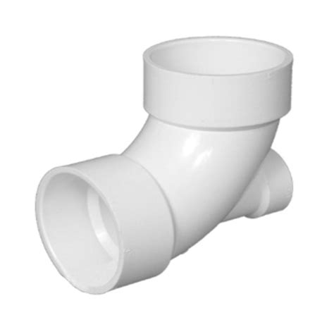 Charlotte Pipe PVC 00303 0600HA Schedule 40 DWV PVC Lowheel Inlet Elbow