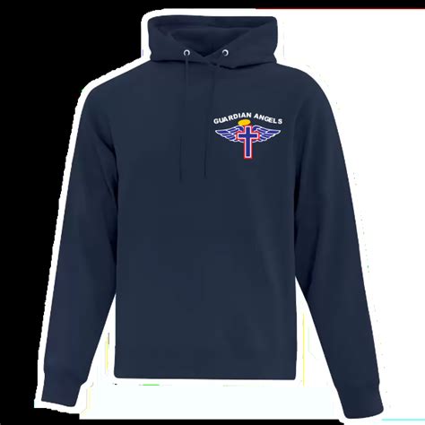 Guardian Angels Catholic School Spirit Wear Pull Over Hoodie 50 50 Blend Jml Uniforms