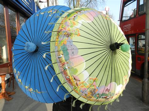 Eclectic Pieces Like These Edwardian Chinese Parasols Are Wonderful To