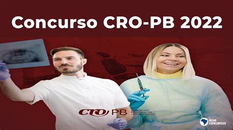 Concurso Cro Pb Tem Banca Definida