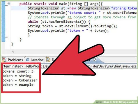 How To Split Strings In Java 3 Steps With Pictures Wikihow