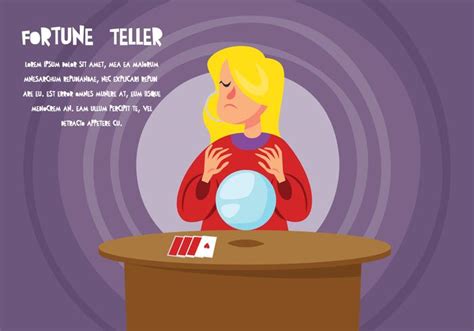 Fortune Teller 173406 Vector Art At Vecteezy