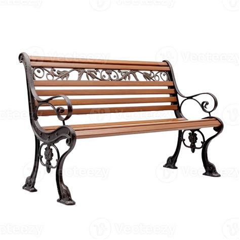 Brown Wooden Bench Isolated 29284534 Png