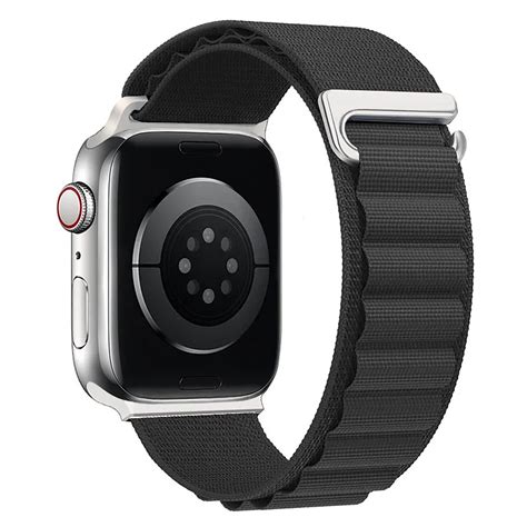 Microsonic Apple Watch Ultra Kordon Alps Spin Siyah Deltaithalat