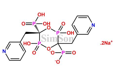 Risedronate Ep Impurity A Disodium Salt Cas No Na Simson Pharma