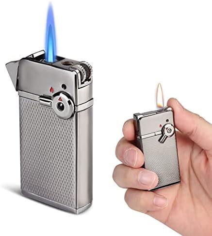 Ultraray Briquet Tempête Recharge Gaz Briquet Mode Flamme Commutable