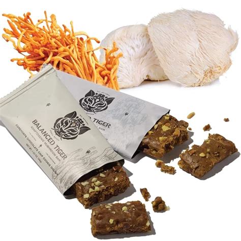 Buy Functional Mushroom Protein Bars Full Dose 1500mg Lions Mane