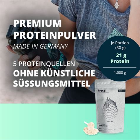 Brandl Proteinpulver Ohne K Nstliche S Ungsmittel Premium