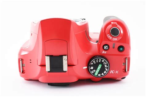 実用 Pentax ペンタックス K X ボディ レッド Red Color デジタル一眼レフ カメラ 2129855 ペンタックス ｜売買されたオークション情報、yahooの商品情報を