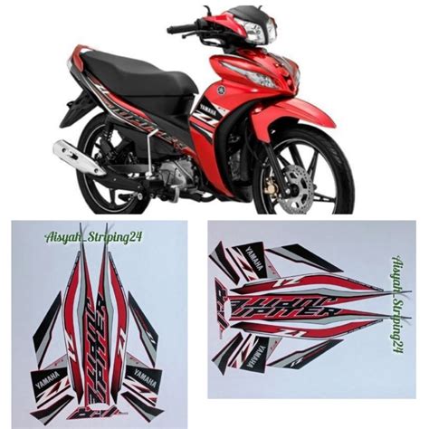 Jual Stiker Striping Lis Les Bidy Motor Full Set Yamaha Jupiter Z