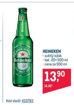 Heineken Pivo Sv Tl Le K V Akci Akcniceny Cz